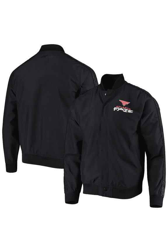 Call of Duty Men's Atlanta Faze Team Kit Bomber Jacket, Black