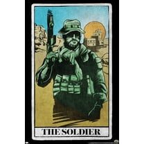 Call of Duty: Modern Warfare 2 - Captain Price Tarot Card Wall Poster, 22.375" x 34"