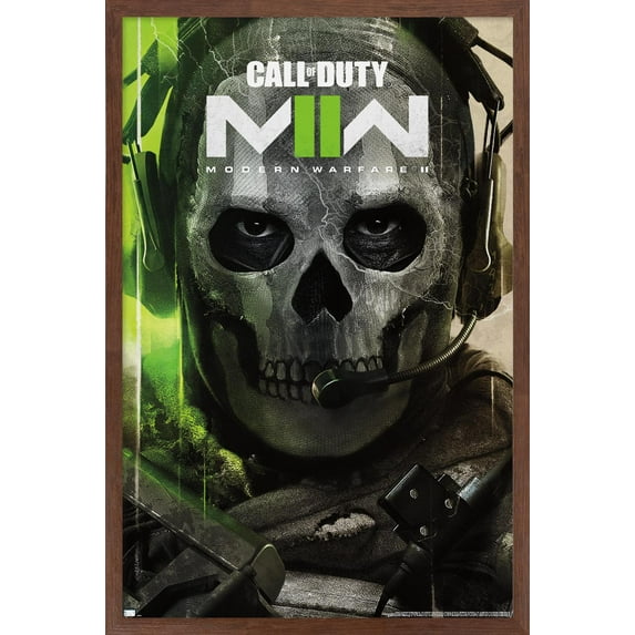 Call of Duty: Modern Warfare 2 - Key Art Wall Poster, 14.725" x 22.375" Framed