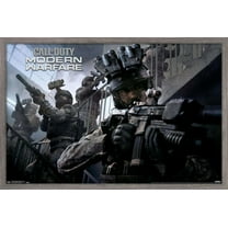 Call of Duty: Modern Warfare - Co-Op Wall Poster, 14.725" x 22.375", Framed
