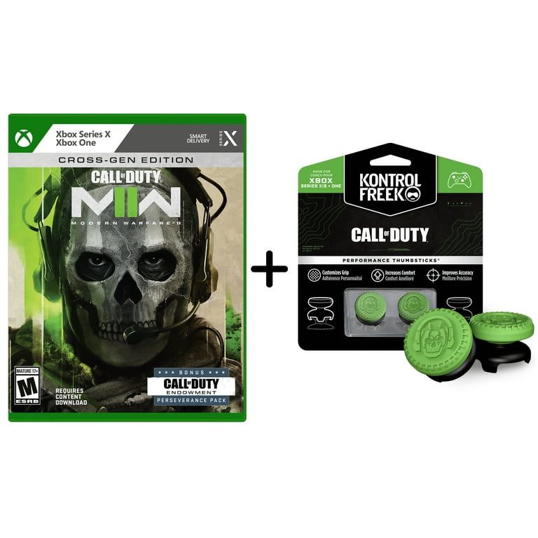 Call of Duty Modern Warfare II: C.O.D.E. Edition: Cross-Gen Bundle - Xbox  Series X + Exclusive KontrolFreek Performance Thumbstick 