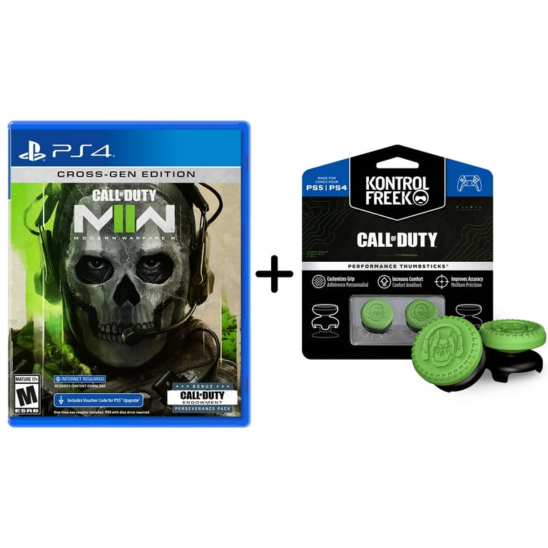 Call of Duty Modern Warfare II: C.O.D.E. Edition - PlayStation 4 +  Exclusive KontrolFreek Performance Thumbstick 