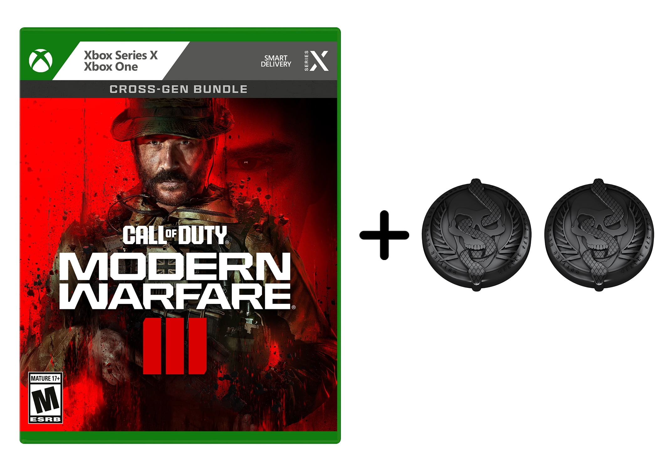 Call of Duty: Modern Warfare III - Cross-Gen Bundle with Exclusive  KontrolFreek Thumb Grips - Xbox Series X