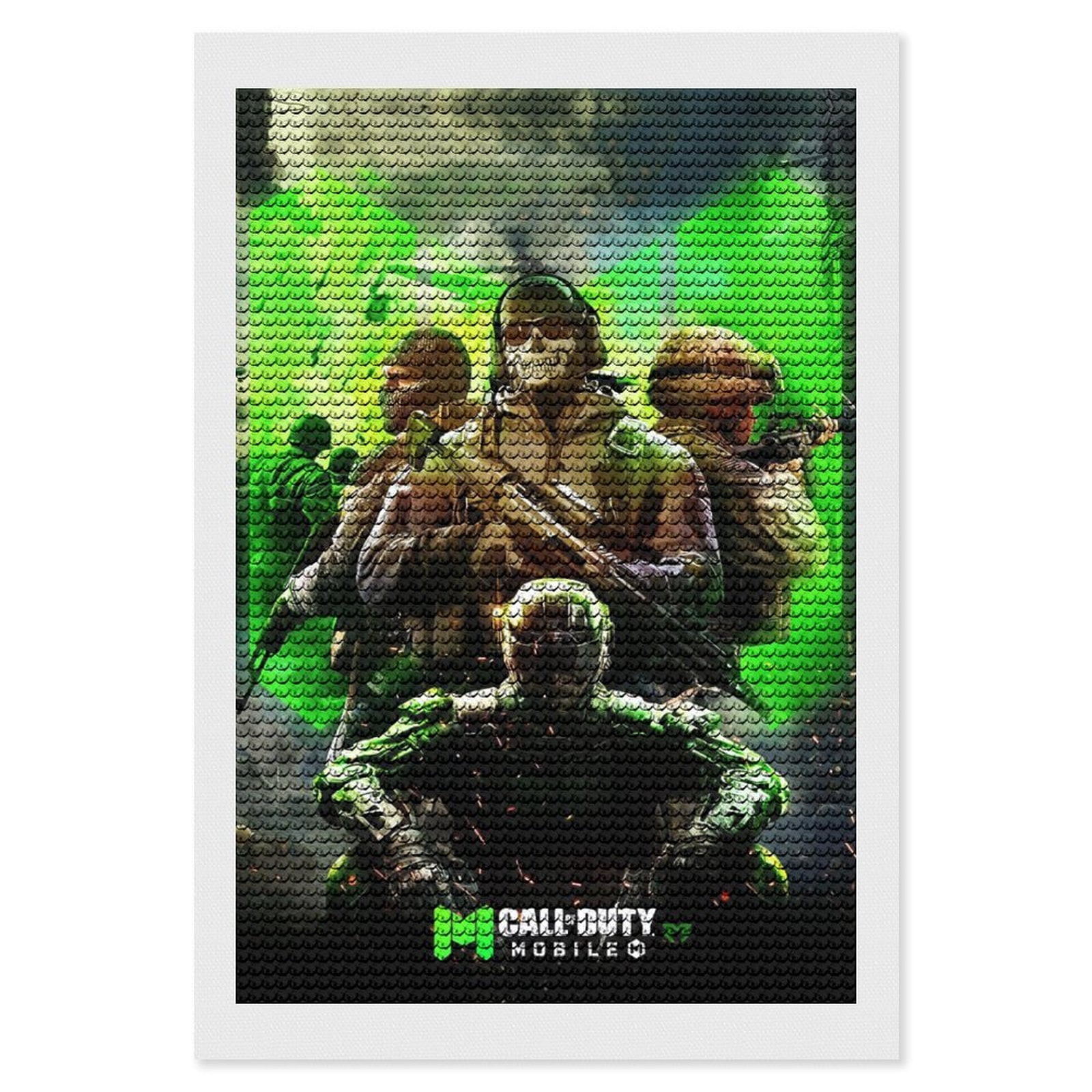 Call of Duty Picture Paintings Canvas Diamond Art Prints Game Gifts ...