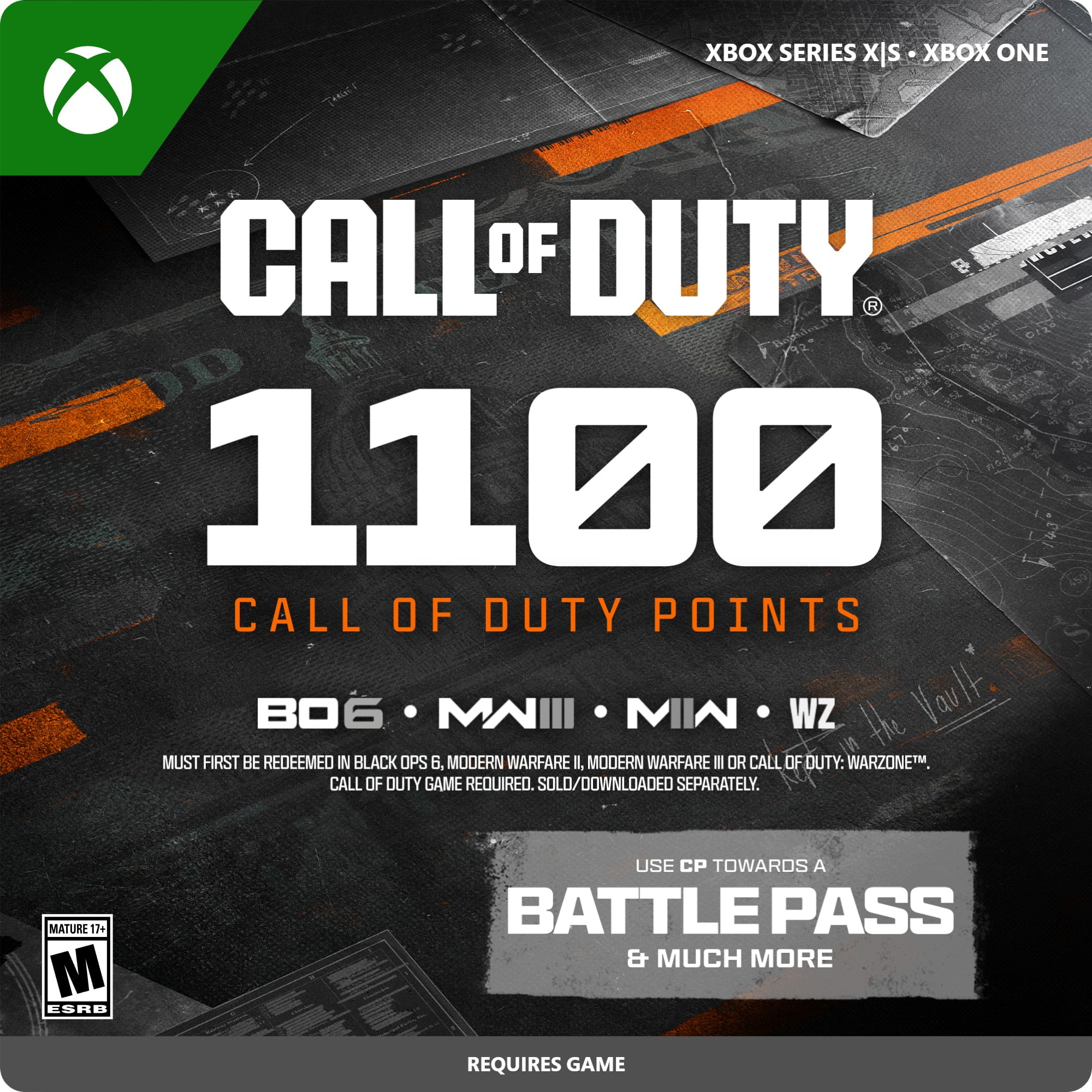 Call of Duty Points - 1,100 - Xbox One, Xbox Series X|S [Digital]