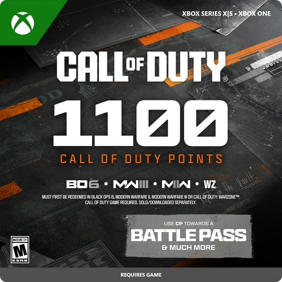 Call of Duty Points - 1,100 - Xbox One, Xbox Series X|S [Digital]