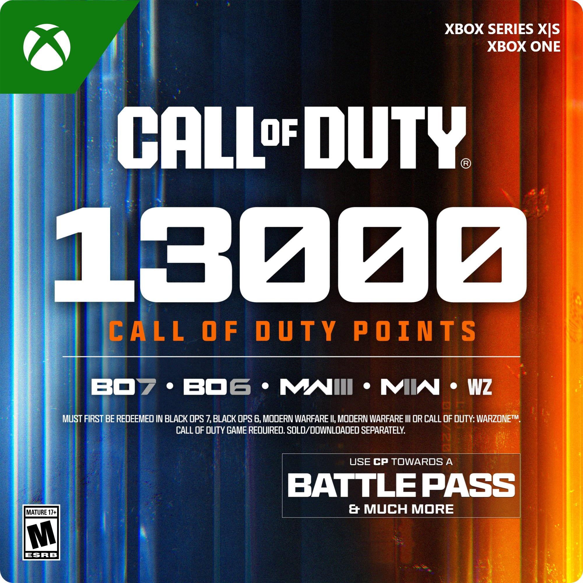 Call of Duty® Points - 13,000 - Xbox One, Xbox Series X|S [Digital]