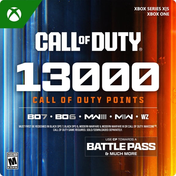 Call of Duty Points - 13,000 - Xbox One, Xbox Series X|S [Digital]