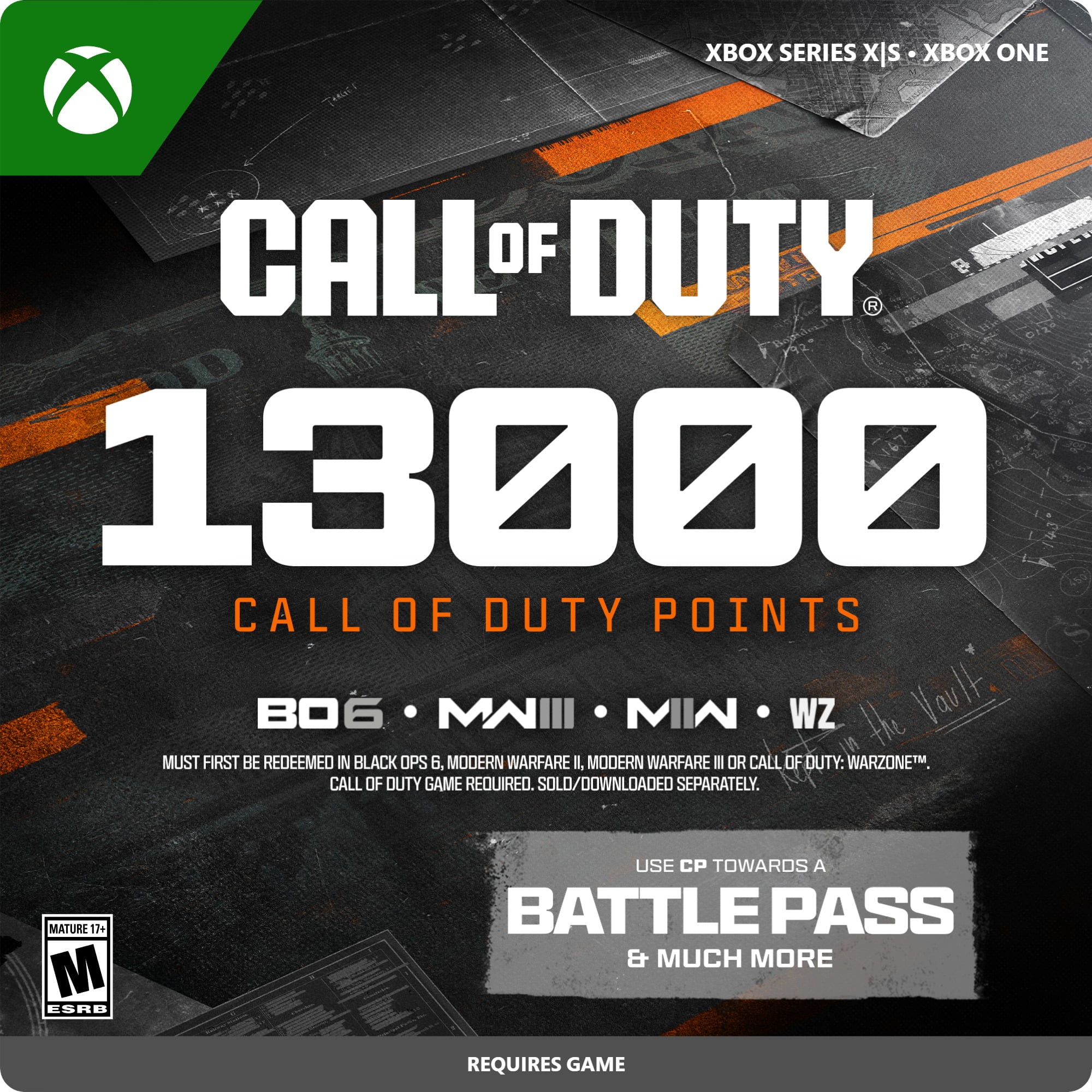 Call of Duty Points - 13,000 - Xbox One, Xbox Series X|S [Digital]