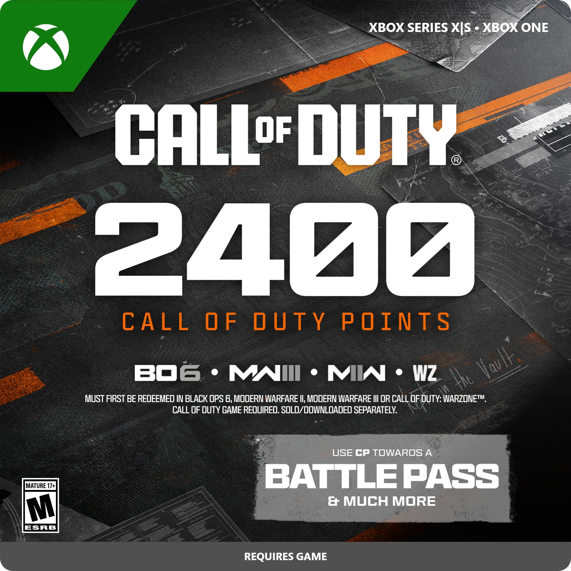 Call of Duty Points- 2,400 - Xbox One, Xbox Series X|S [Digital]