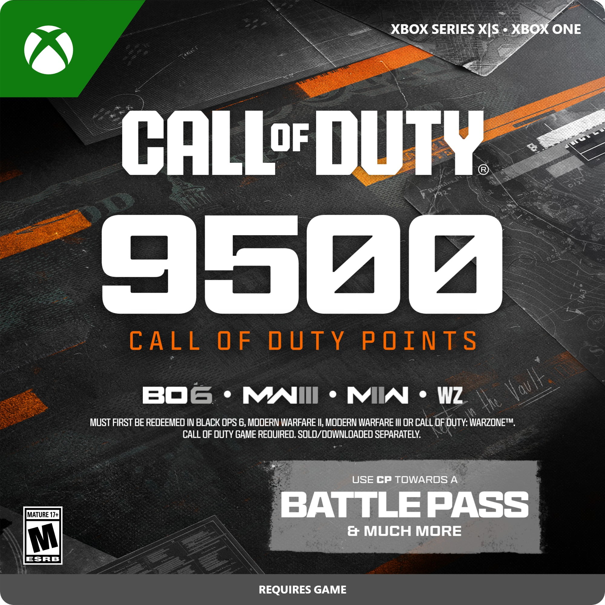 Call of Duty Points - 9,500 - Xbox One, Xbox Series X|S [Digital]