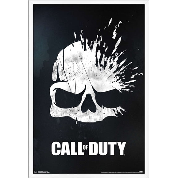 Call of Duty - Skull Wall Poster, 22.375" x 34", Framed