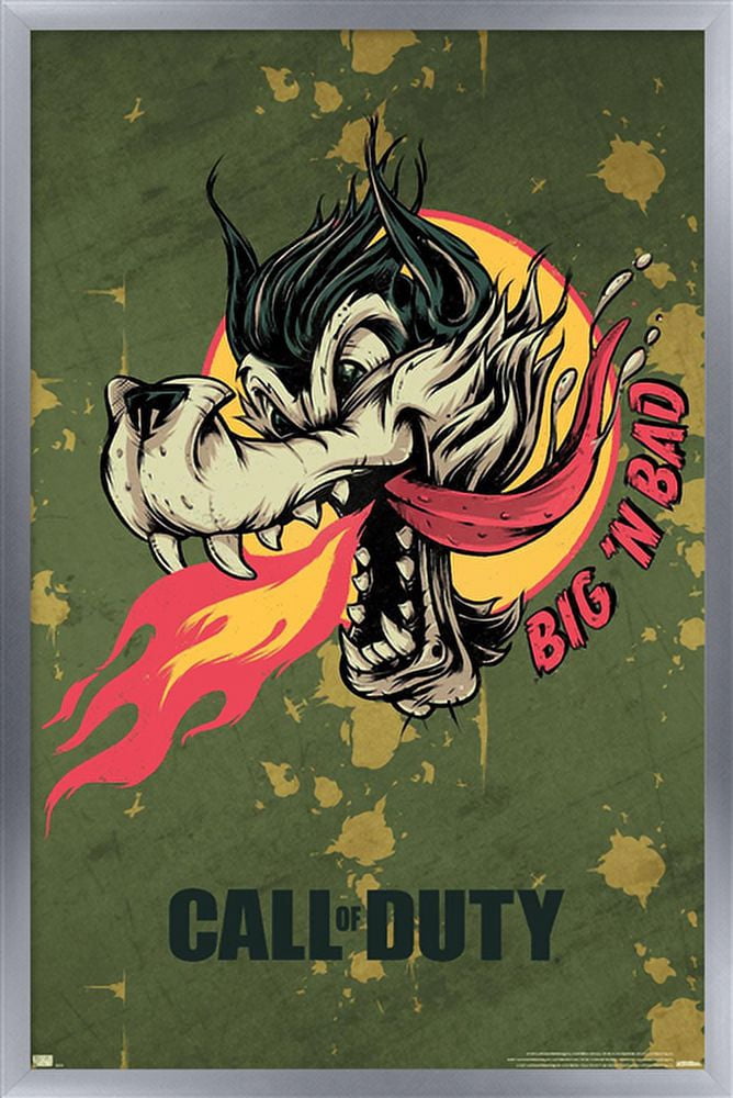 Call of Duty: Vanguard - Big 'N Bad Wall Poster, 22.375" x 34", Framed
