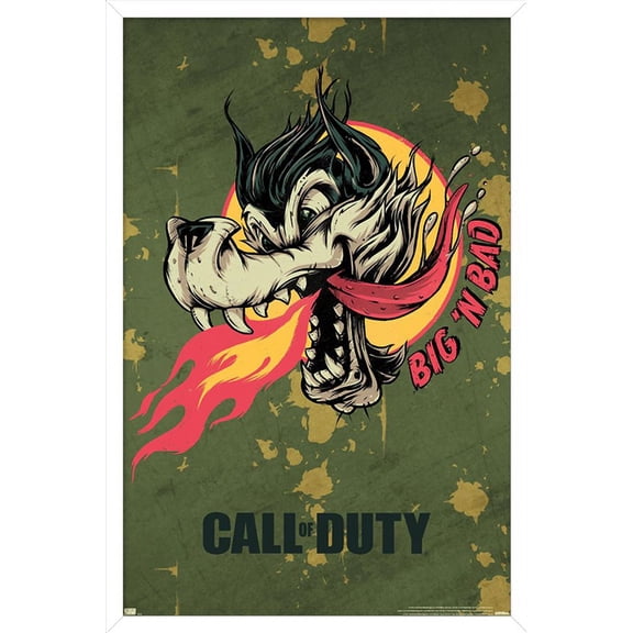 Call of Duty: Vanguard - Big 'N Bad Wall Poster, 22.375" x 34", Framed