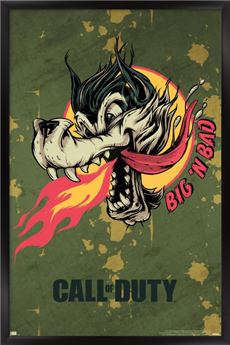 Call of Duty: Vanguard - Big 'N Bad Wall Poster, 22.375" x 34", Framed