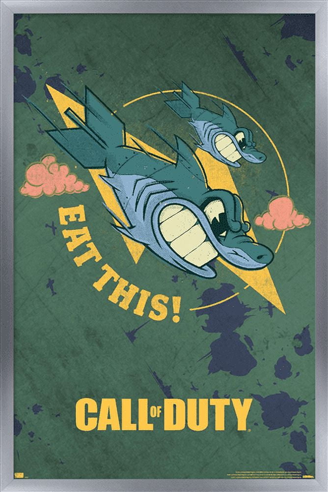 Call of Duty: Vanguard - Eat This Wall Poster, 22.375" x 34", Framed