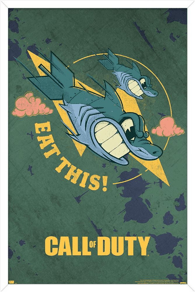Call of Duty: Vanguard - Eat This Wall Poster, 22.375" x 34", Framed