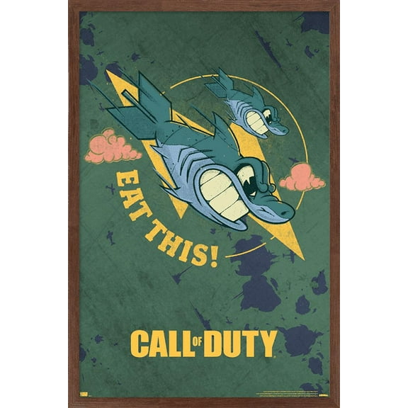 Call of Duty: Vanguard - Eat This Wall Poster, 22.375" x 34", Framed