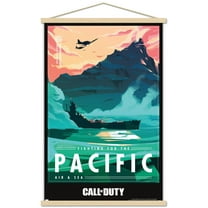 Call of Duty: Vanguard - Pacific Wall Poster with Wooden Magnetic Frame, 22.375" x 34"