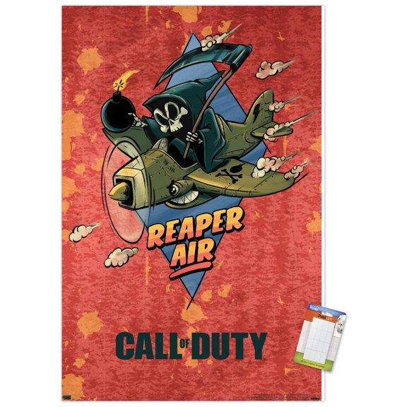 Call of Duty: Vanguard - Reaper Air Wall Poster, 22.375" x 34"