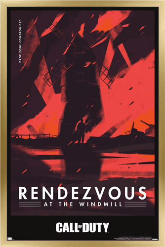 Call of Duty: Vanguard - Rendezvous Wall Poster, 14.725" x 22.375", Framed