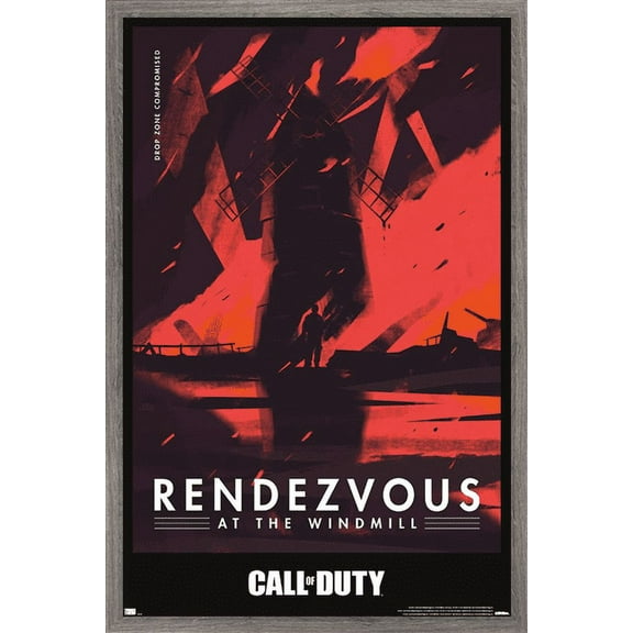 Call of Duty: Vanguard - Rendezvous Wall Poster, 22.375" x 34", Framed