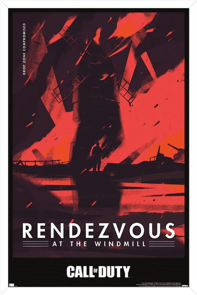 Call of Duty: Vanguard - Rendezvous Wall Poster, 22.375" x 34", Framed