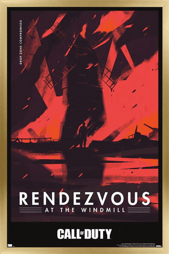 Call of Duty: Vanguard - Rendezvous Wall Poster, 22.375" x 34", Framed