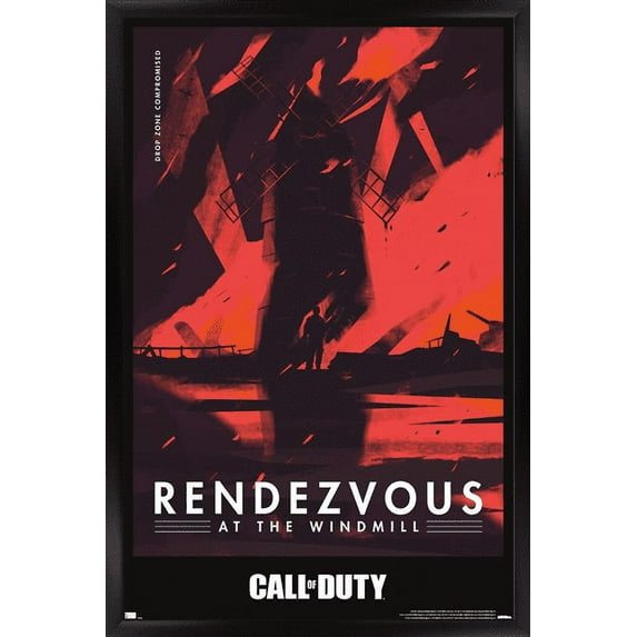 Call of Duty: Vanguard - Rendezvous Wall Poster, 22.375" x 34", Framed