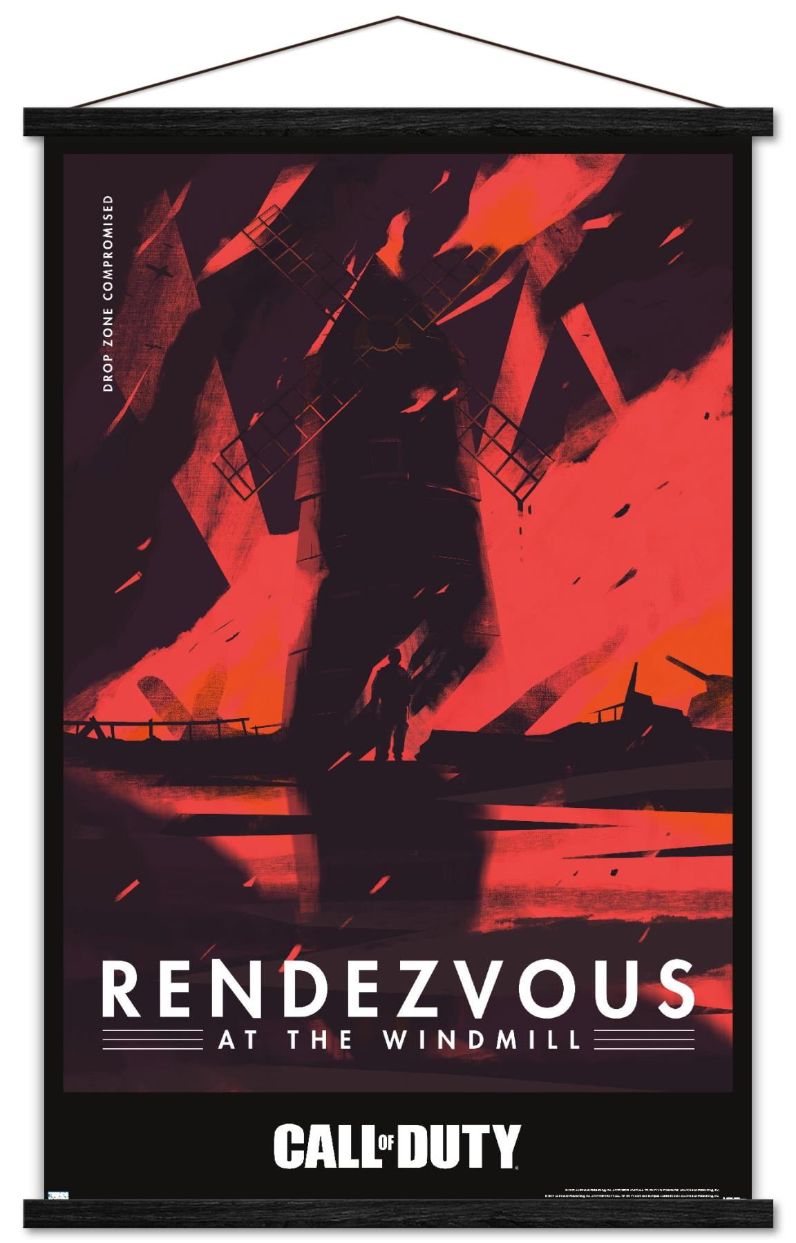Call of Duty: Vanguard - Rendezvous Wall Poster with Wooden Magnetic Frame, 22.375" x 34"