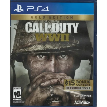 Call of Duty: WWII Gold Edition PS4 (Brand New Factory Sealed US Version) PlaySt