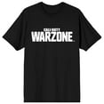 thumbnail image 1 of Call of Duty Warzone Logo Men's Black T-shirt-XS, 1 of 2