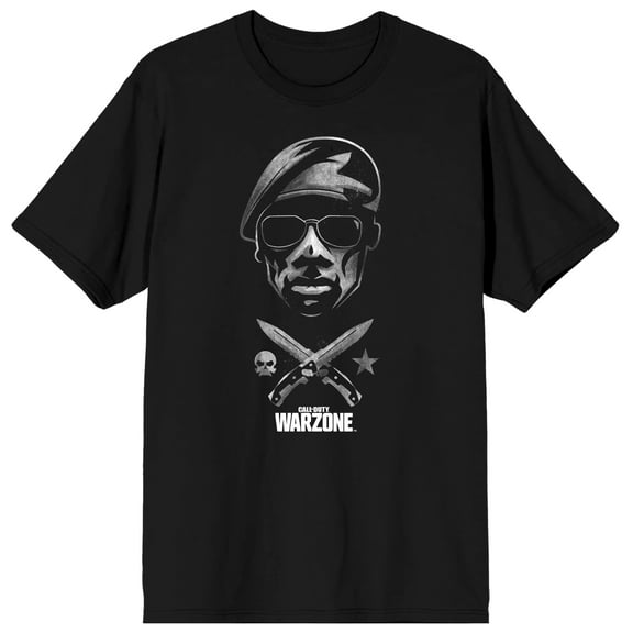 Call of Duty Warzone Zane Men's Black T-shirt-XS