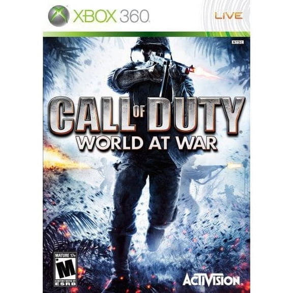 Pre-Owned Call of Duty: World at War, Activision, Xbox 360, [Physical], 84080