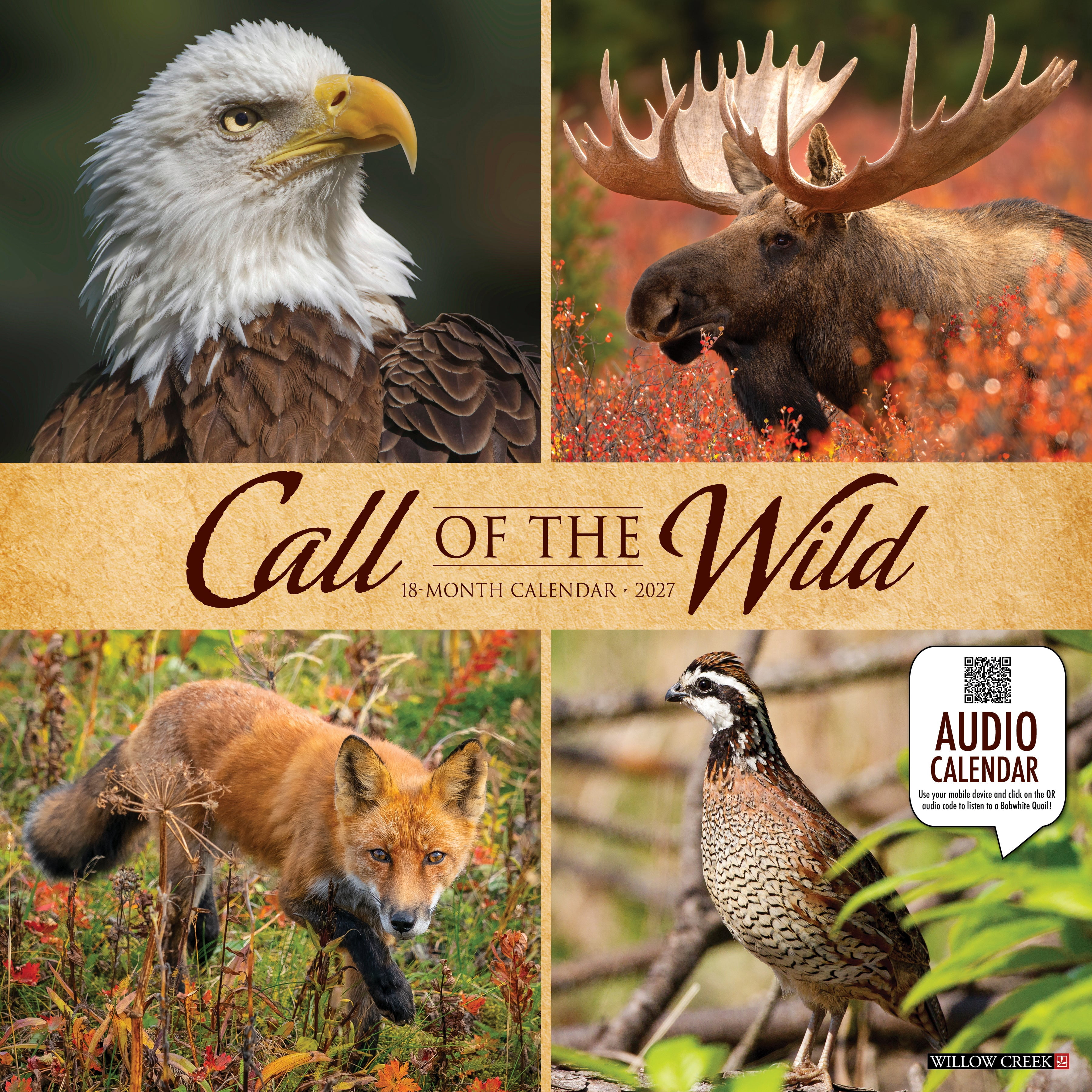 Willow Creek Press, Call of the Wild 2027 Wall Calendar
