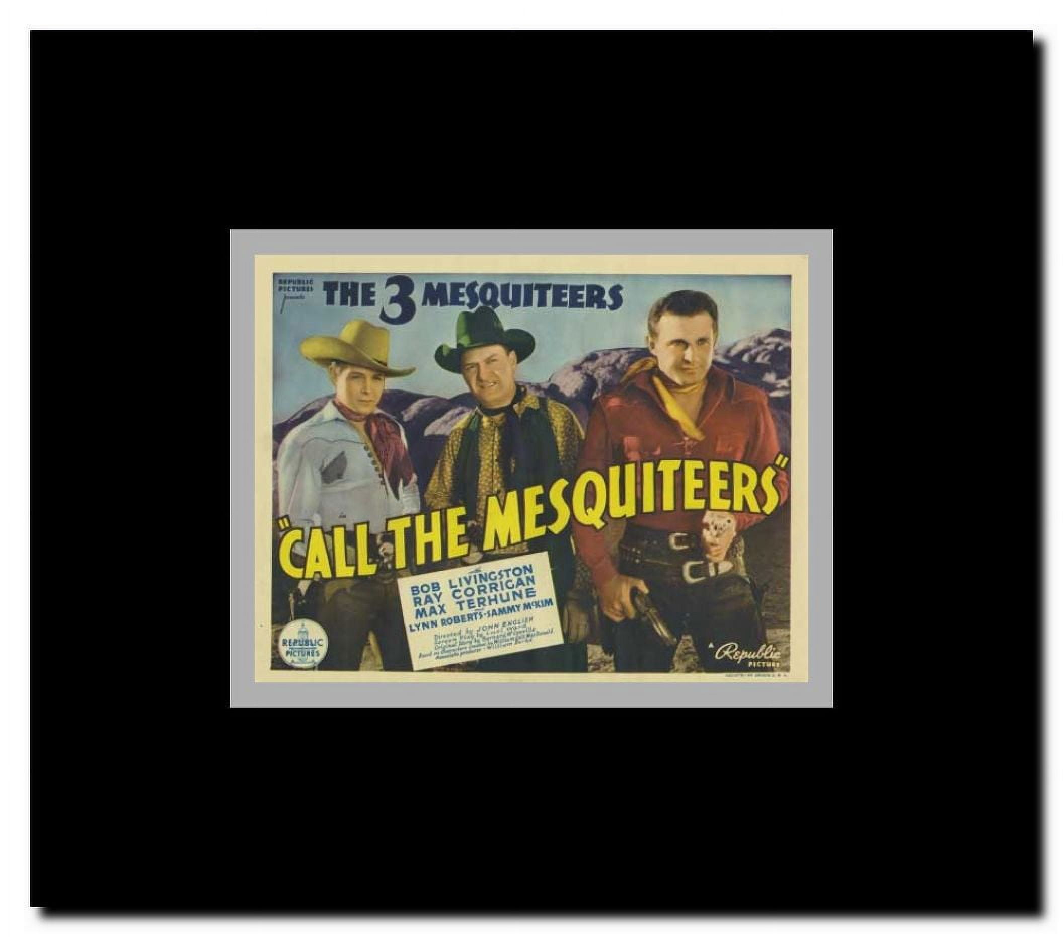Call the Mesquiteers Framed Movie Poster