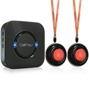 CallToU Caregiver Call Button with Pager Elderly Monitoring System Personal Alarm