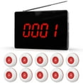 thumbnail image 1 of CallToU Wireless Waterproof Medical Alert Device Set with 10 Call Buttons & 1 Display Receiver, 1 of 11