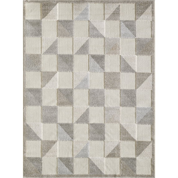 Kas Rugs Calla Geometric Indoor / Outdoor Area Rug