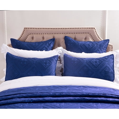 Calla Angel Fern Crystal Pillow Sham