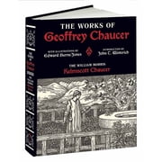 Calla Editions The Works of Geoffrey Chaucer The William Morris Kelmscott Chaucer with Illustrations by Edward Burne-Jones, Hardcover