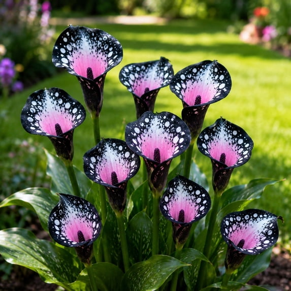 Calla Lily Bulbs- Easy Grow - Elephant, Ideal For Beds Borders, Plant ...