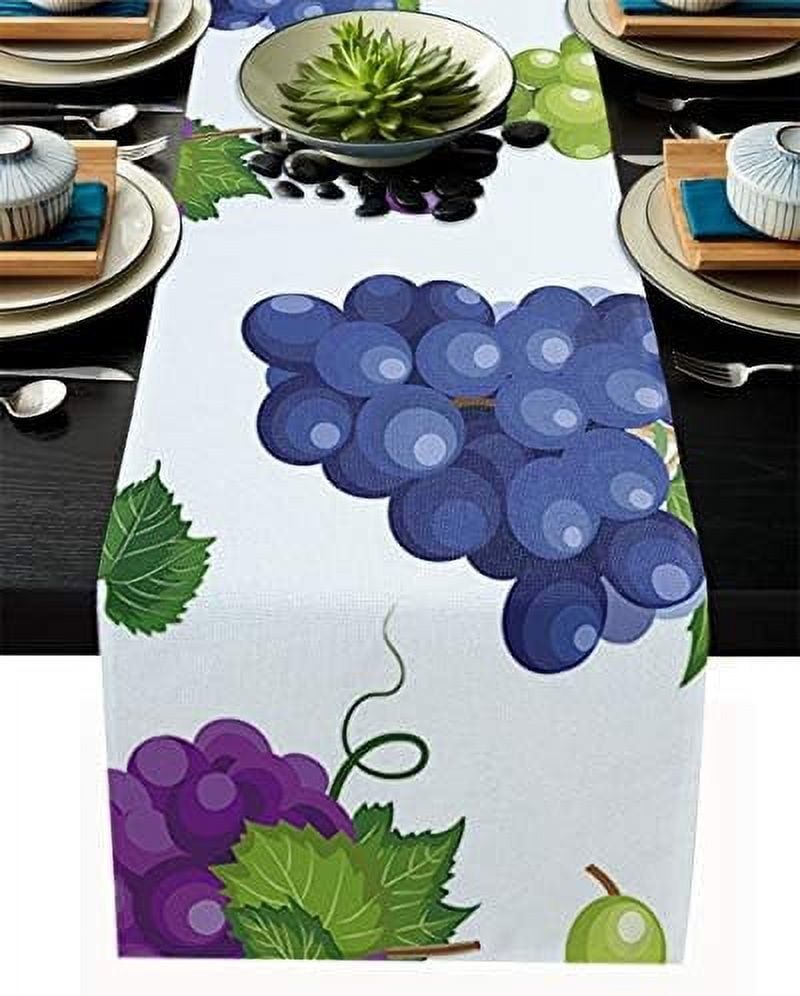 Calla Lily Flower Flowers Table RunnerCotton LinenLong 48 Inches