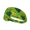 thumbnail image 1 of Calla Lily Flowers Green Headbands for Women Men, Workout Elastic Sweat Band for Yoga Running Cycling Gym Exercise Non Slip Head Bands for Women's Hair, 1 of 5