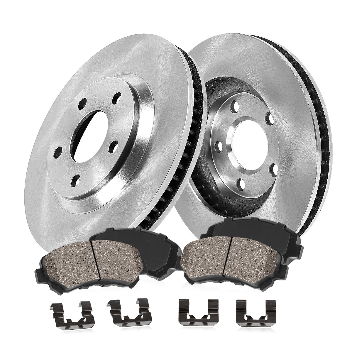 Callahan Brake Parts Brake Kit for Mazda MPV 2000-2006 Front Replacement Brake Rotors with Ceramic Brake Pads EBYK018063