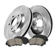 thumbnail image 1 of Callahan Brake Parts Brake Kit for Honda Accord 2013-2022 Front Replacement Brake Rotors with Ceramic Brake Pads EBYK024304, 1 of 5