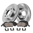 thumbnail image 1 of Callahan Brake Parts Brake Kit for Mini Cooper 2007-2010 Front Replacement Brake Rotors with Ceramic Brake Pads EBYK033605, 1 of 5