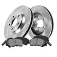 thumbnail image 1 of Callahan Brake Parts Brake Kit for BMW 745Li 02-05 BMW 745i 02-05 BMW 750Li 06-08 BMW 750i 06-08 BMW 760Li 03-08 BMW 760i 04-06 Front Replacement Brake Rotors with Metallic Brake Pads EBYK001264, 1 of 5
