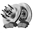 thumbnail image 1 of Callahan Brake Parts Brake Kit for Ford Excursion 2000-2002, Ford F-250 Super Duty 1999-2002, Ford F-350 Super Duty 1999-2002 Front Replacement Brake Rotors with Metallic Brake Pads EBYK001290, 1 of 5