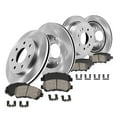 thumbnail image 1 of Callahan Brake Parts Brake Kit for Ford F-150 2004-2008, Lincoln Mark LT 2006-2008 Front and Rear Replacement Brake Rotors with Ceramic Brake Pads EBYK028094, 1 of 5